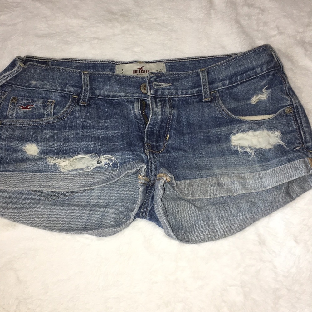 Holister denim shorts